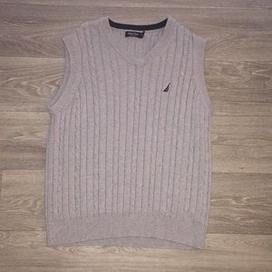 Grey Nautica Sweater Vest